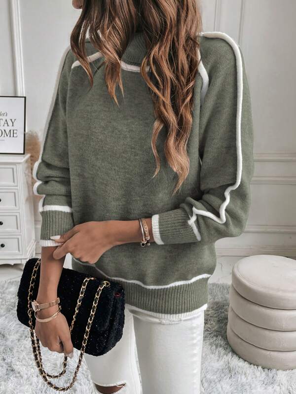 Amelia roll neck sweater