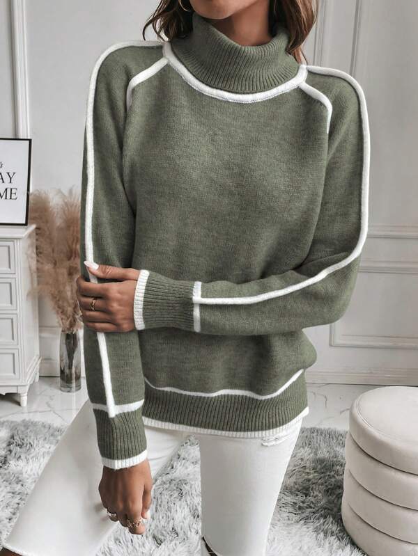 Amelia roll neck sweater