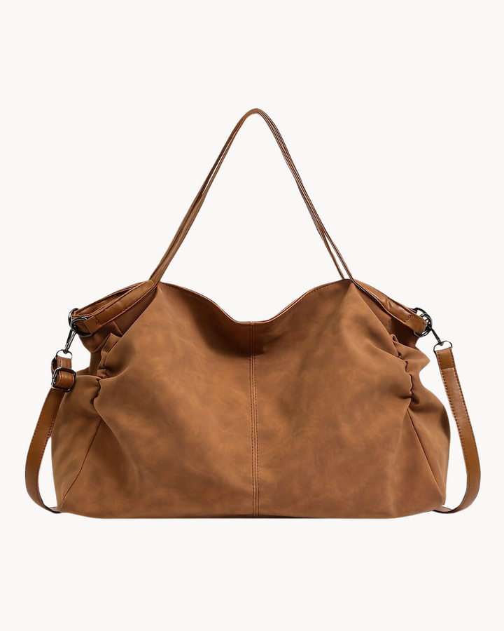 Lyra Suede Shoulder Bag