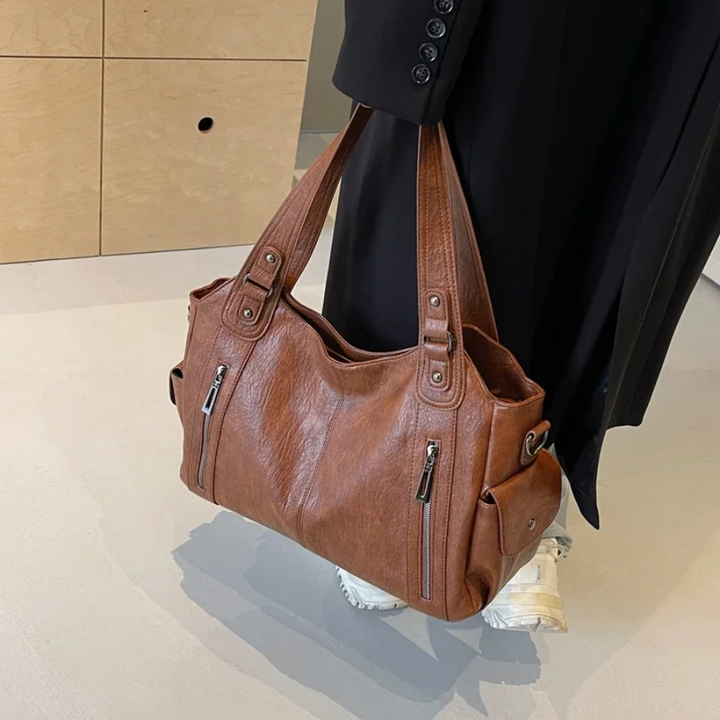 Classic Leather Tote Bag