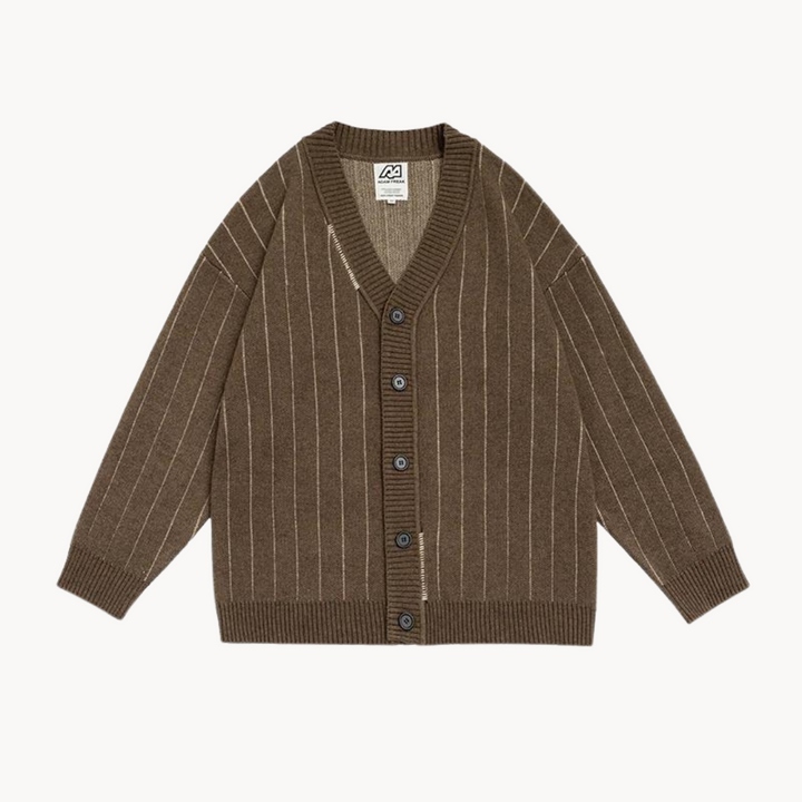 Venturina Stripe Cardigan