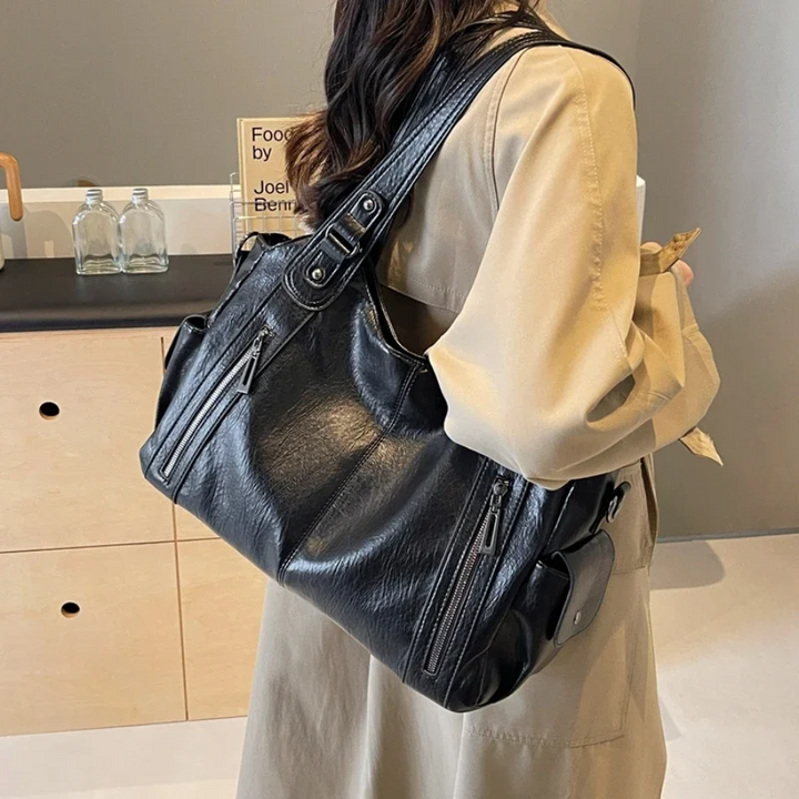 Classic Leather Tote Bag