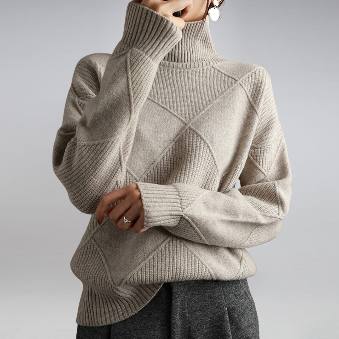 Ella Soft turtleneck sweater