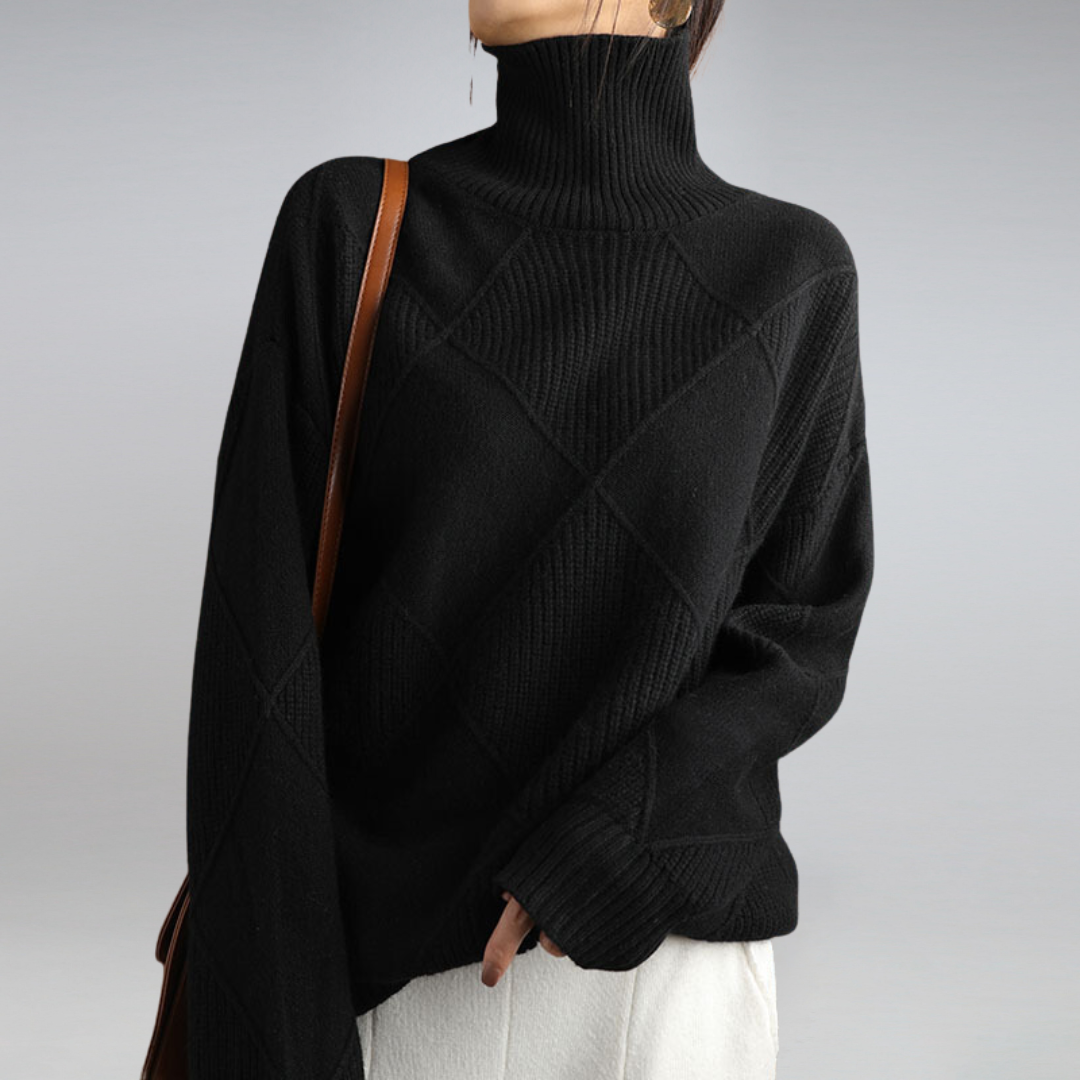 Ella Soft turtleneck sweater