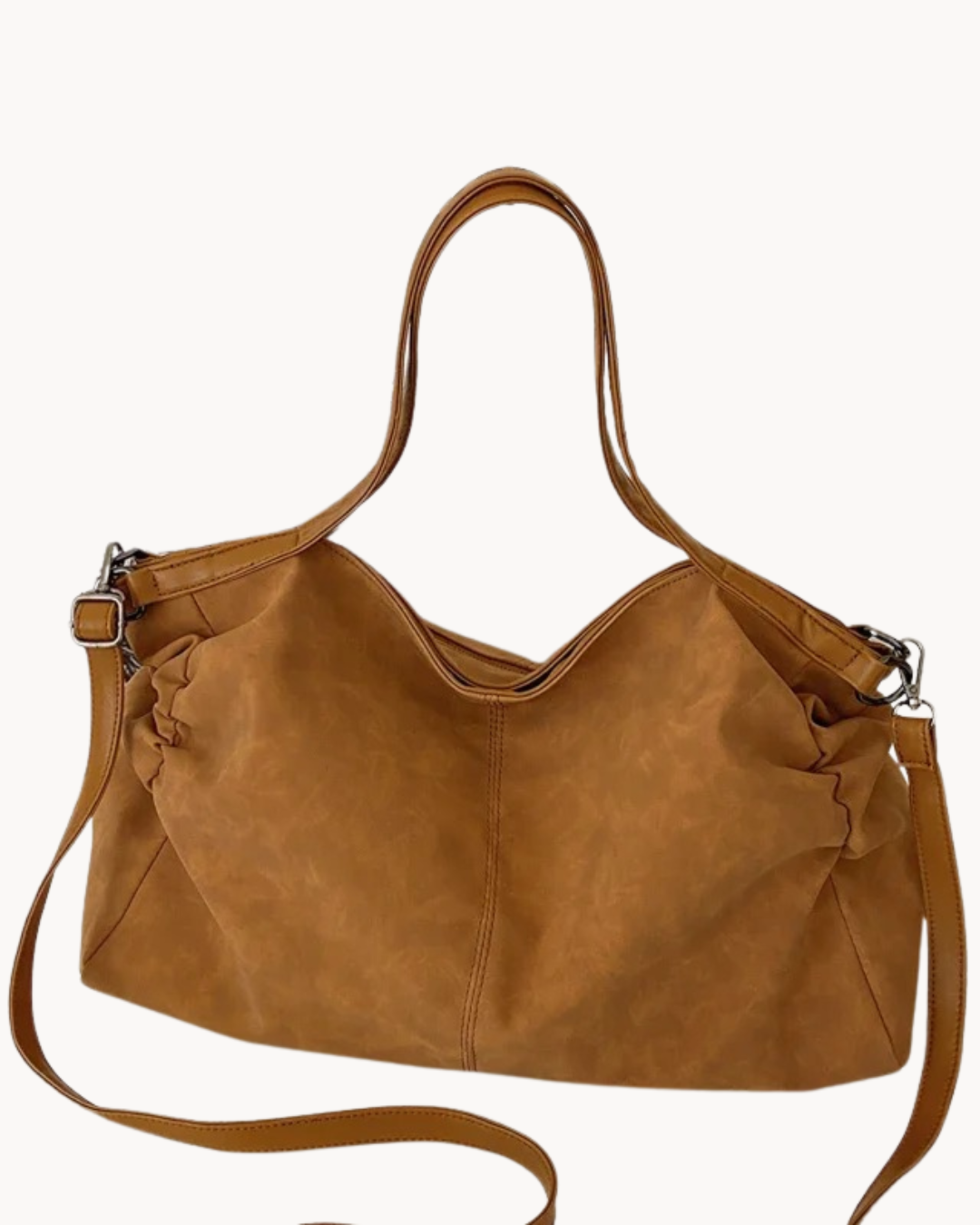 Lyra Suede Shoulder Bag