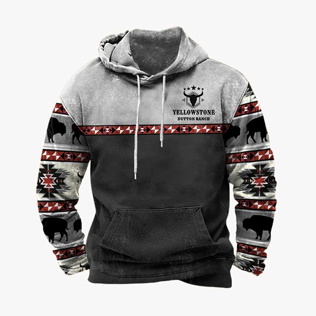 Dakotah Buffalo Pullover Hoodie