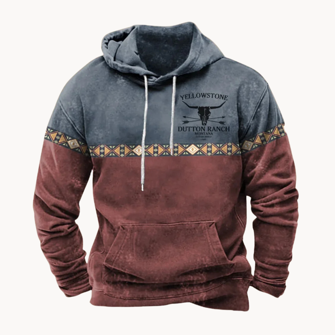 Dakotah Buffalo Pullover Hoodie