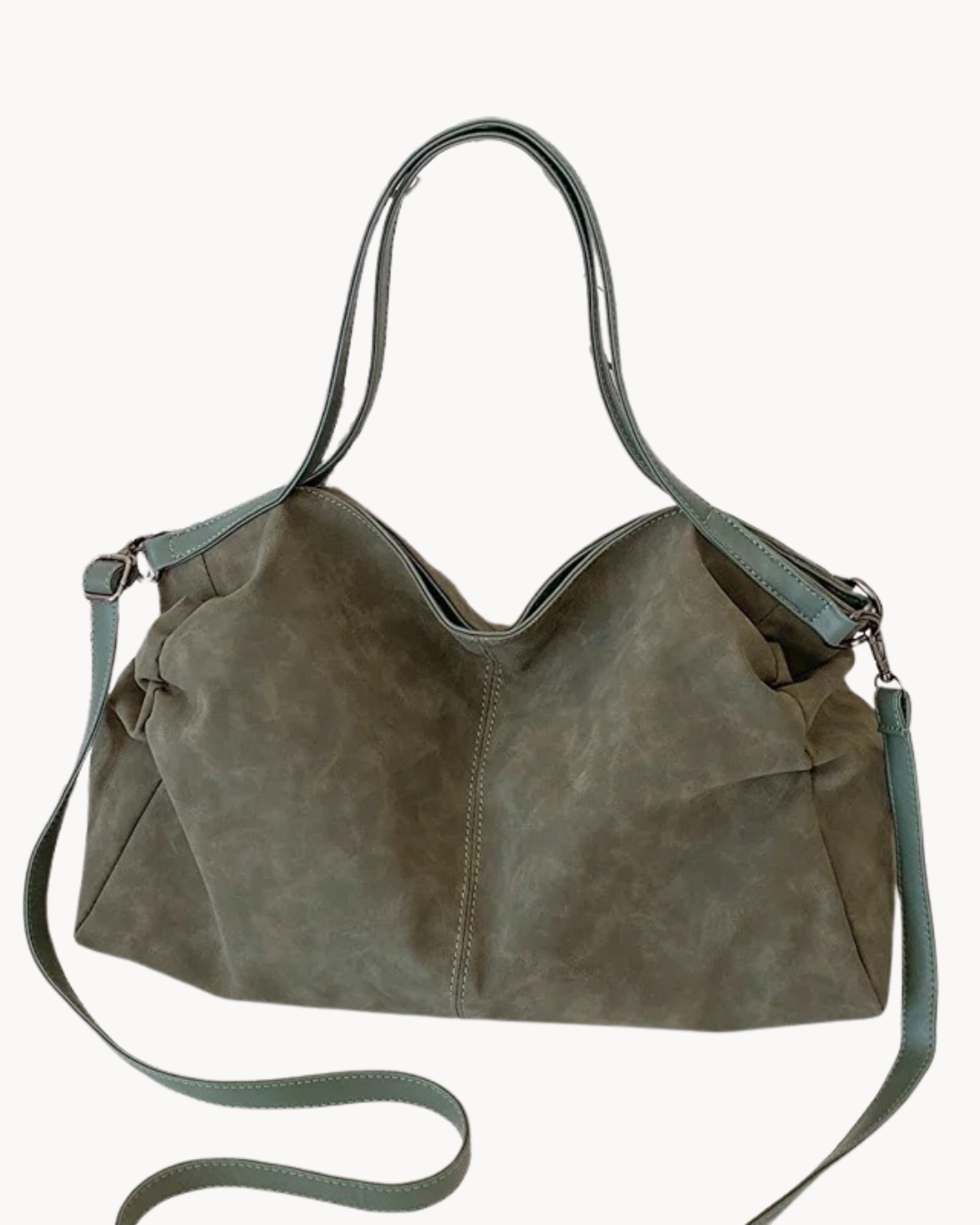 Lyra Suede Shoulder Bag