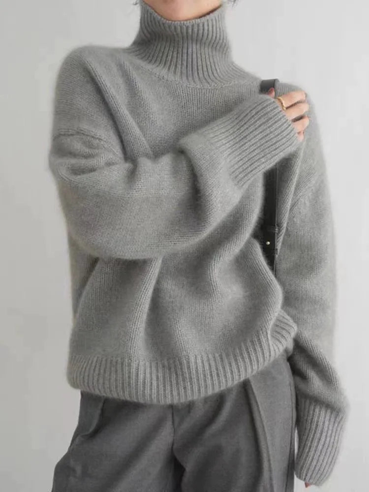 Chloe knitted turtleneck sweater