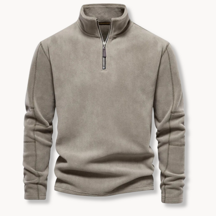 Kael Quarter Zip Fleece Sweater