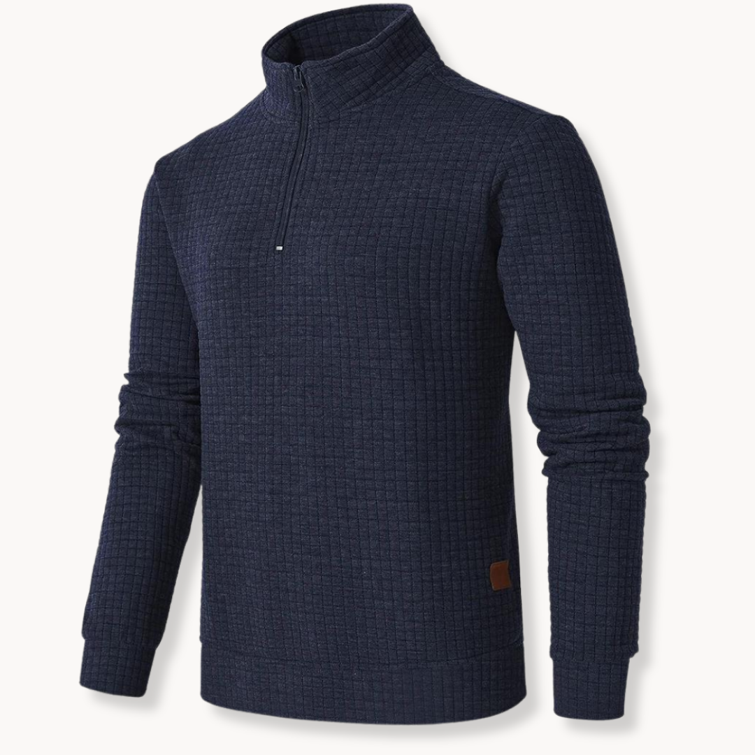 Rafael Quarter Zip Sweater