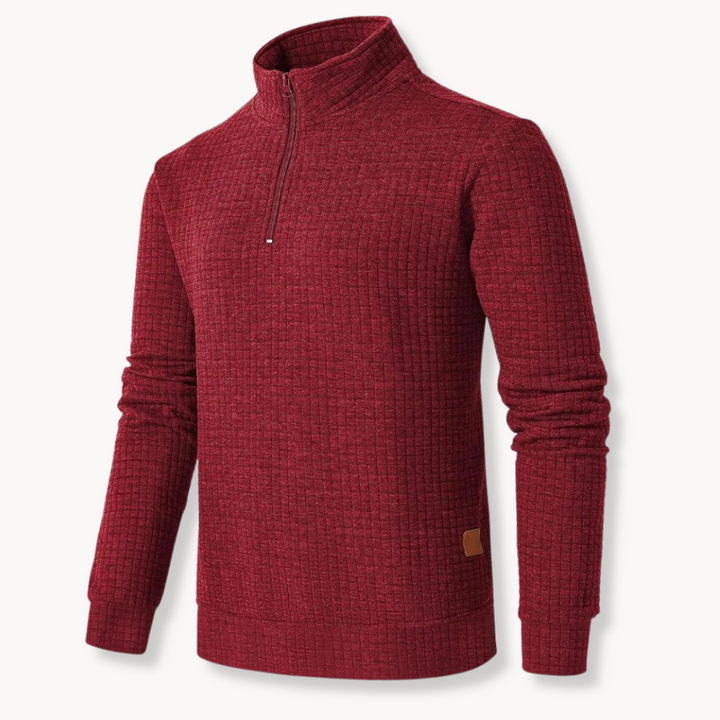 Rafael Quarter Zip Sweater