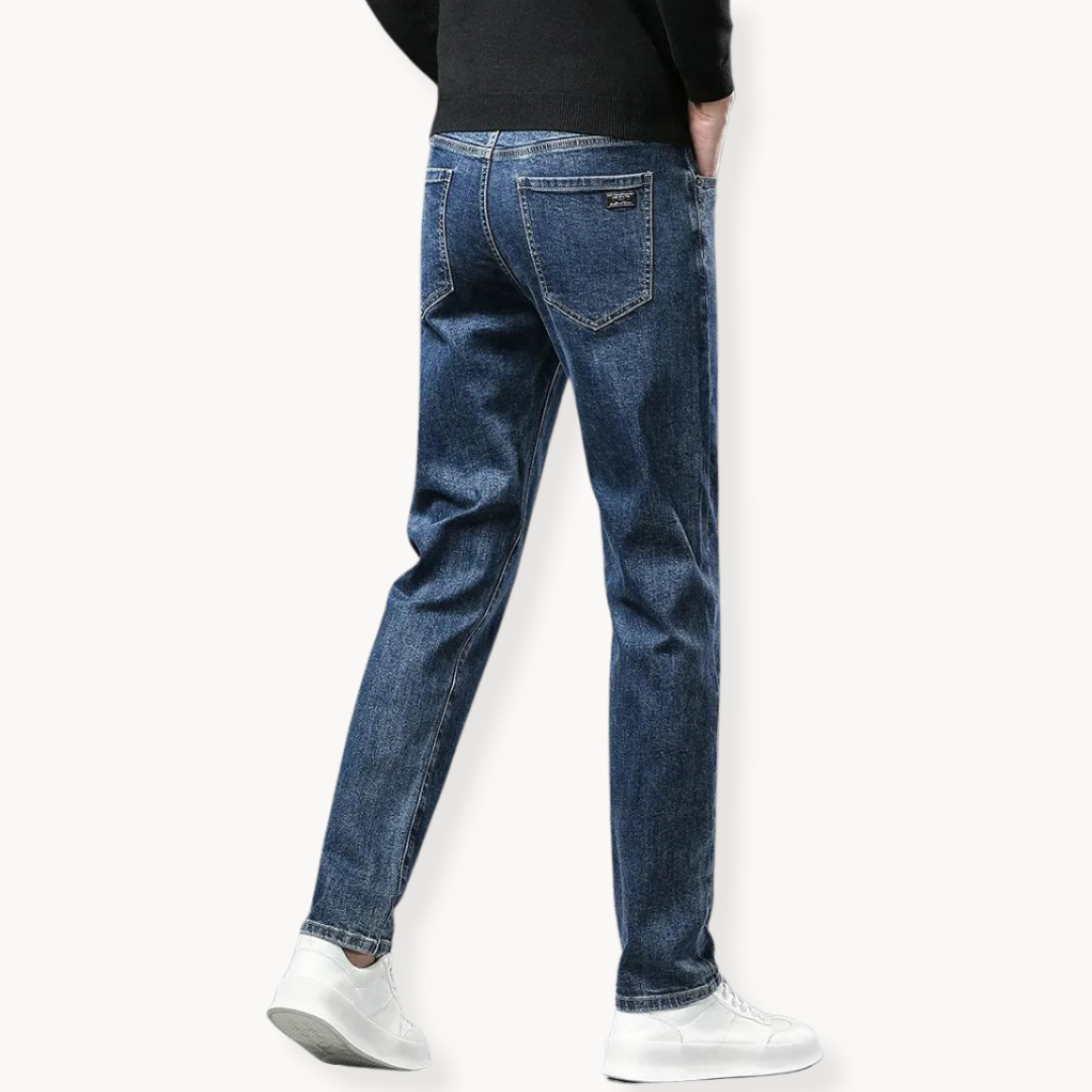 Winter Fleece Straight Jeans