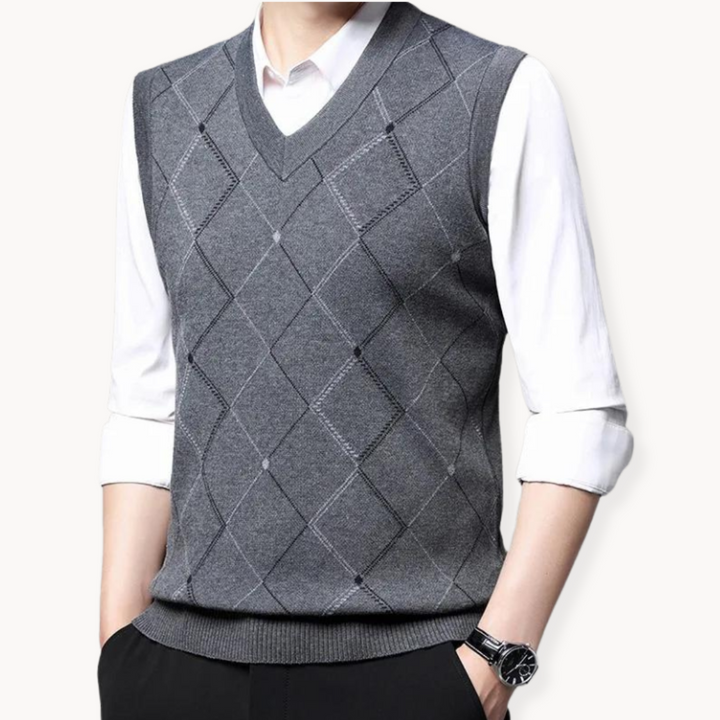 Marrett Knitted Vest Sweater