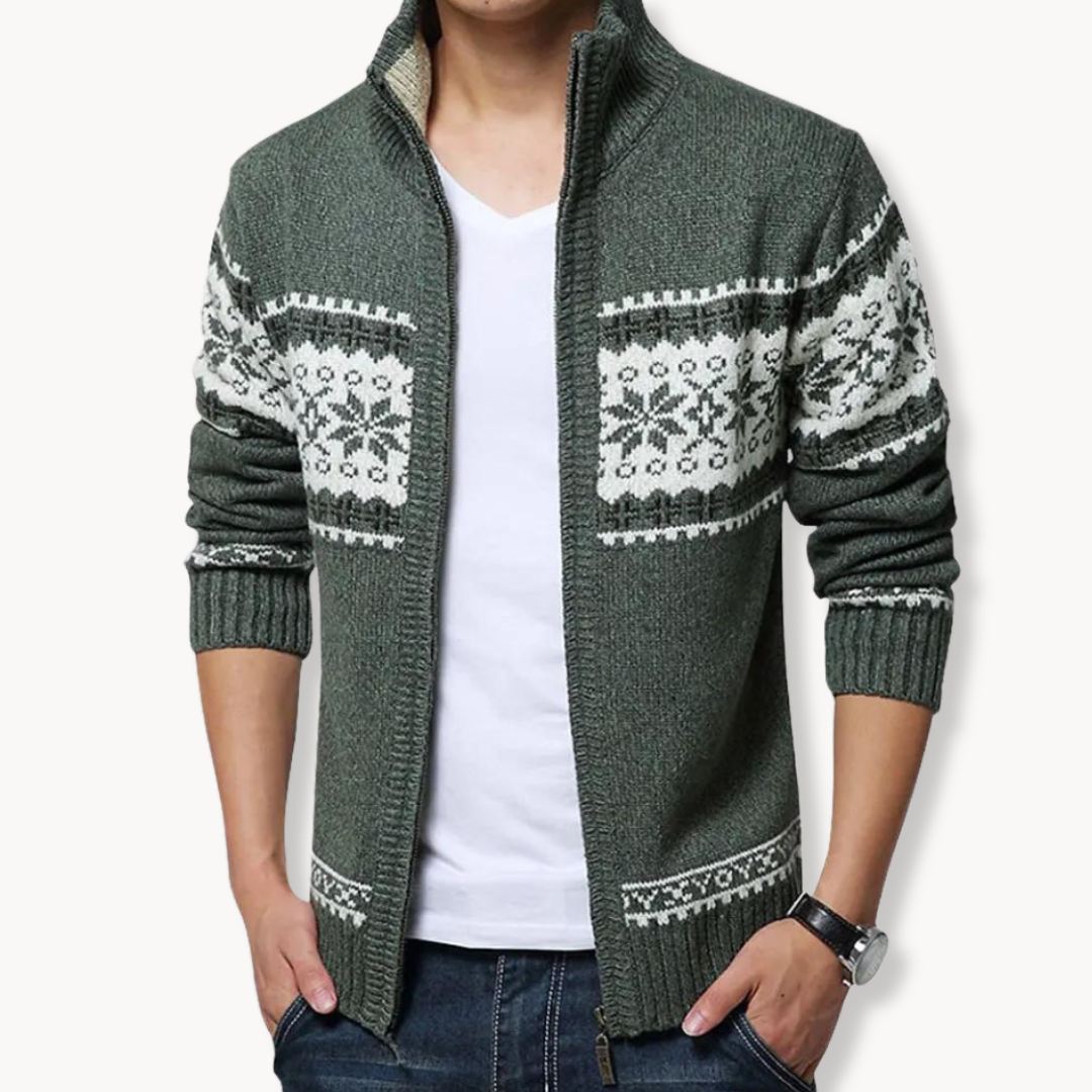 Aspen Avenue Winter Cardigan