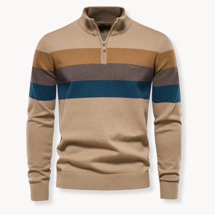 Burk Quarter Zip Sweater