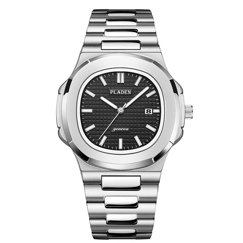 Pladen Stainless Steel Watch