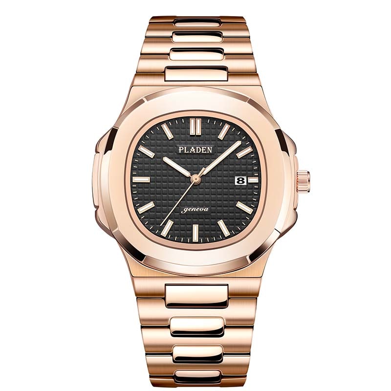 Pladen Stainless Steel Watch