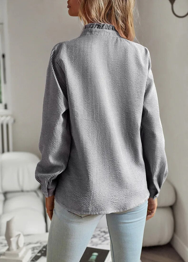 Ella Ruffle Blouse