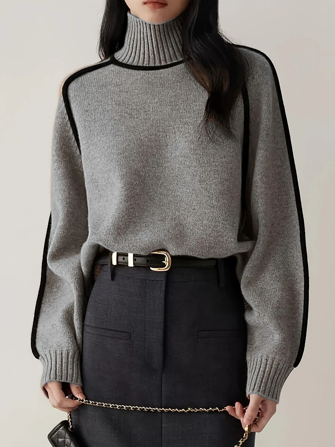 Emilie Soft turtleneck sweater