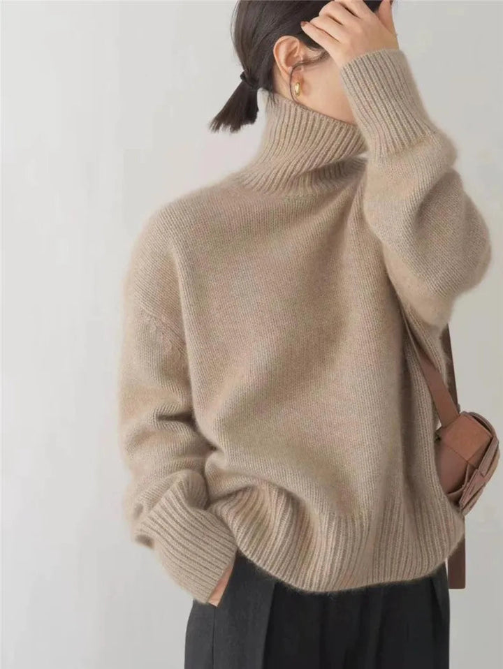 Chloe knitted turtleneck sweater