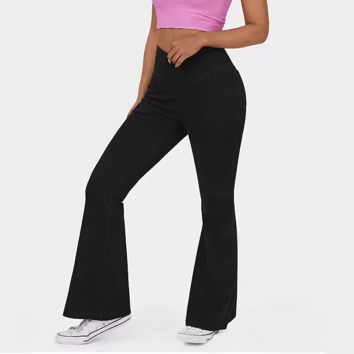 Cleo High Waist Crossover Jeans