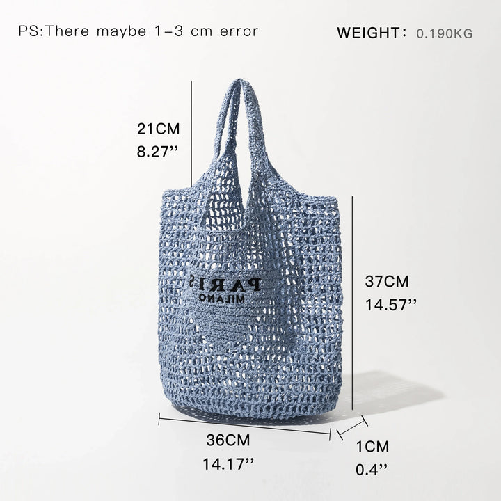 Beatrice Crochet Tote Bag