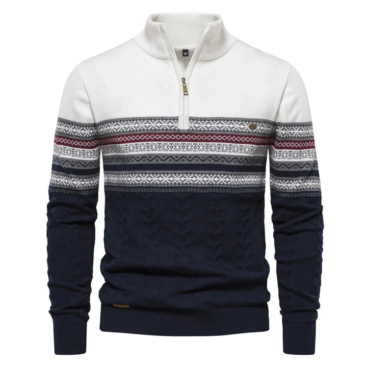 Spencer half zip sweater