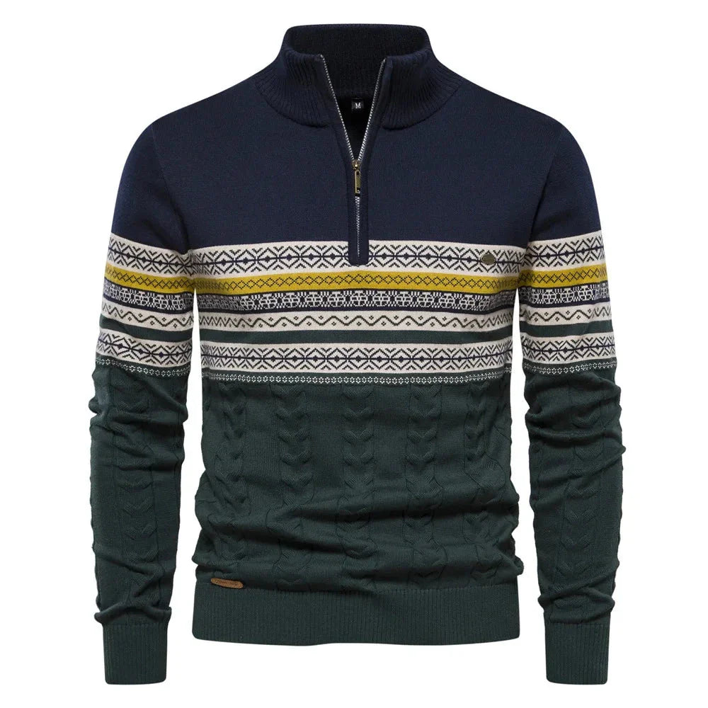 Spencer half zip sweater