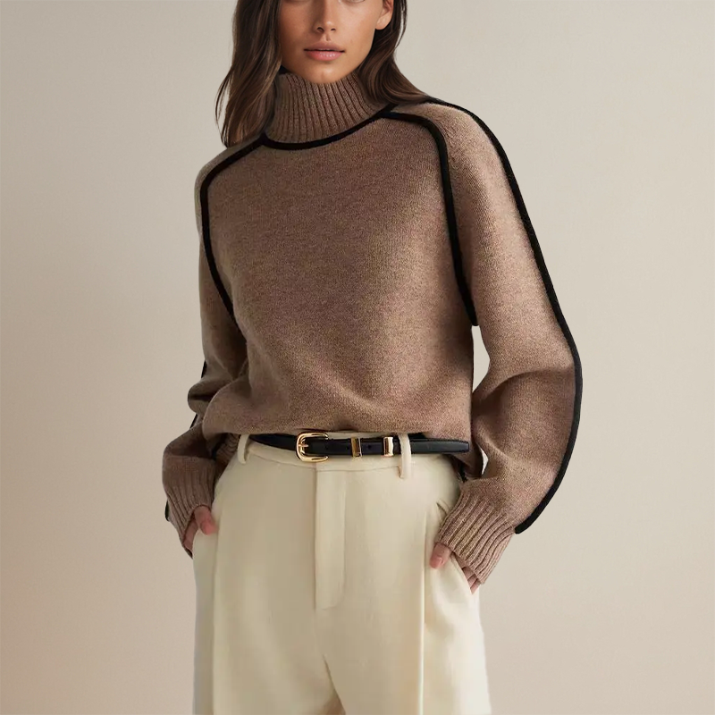 Emilie Soft turtleneck sweater