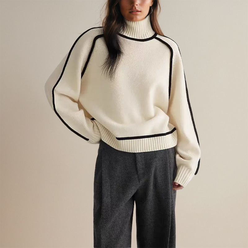 Emilie Soft turtleneck sweater