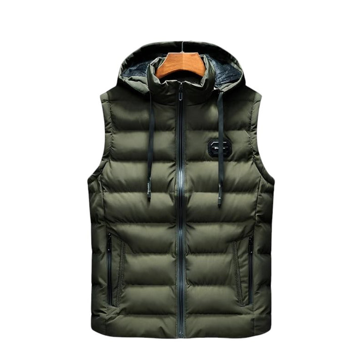 Antoine Hooded waistcoat